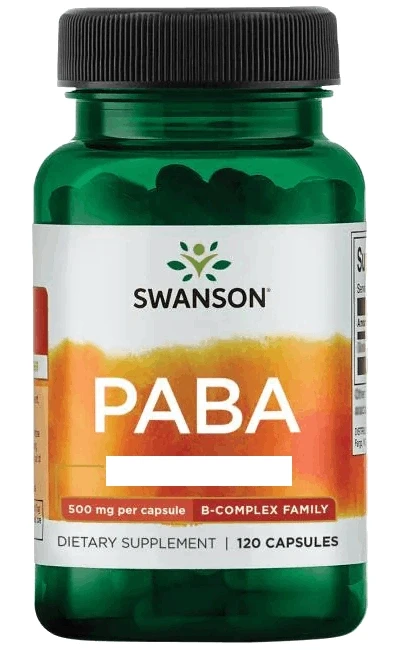 Swanson Paba 500mg 120 db kapszula