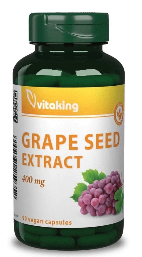 Vitaking Kékszőlőmag őrlemény 400 mg 90 db