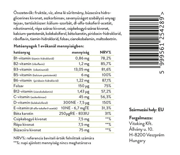 VK Immuno Vitemix Junior Fitobimbi 200ml