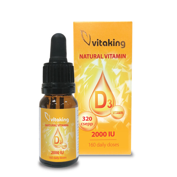 VK D3-Vitamin cseppek 2000 IU10ml