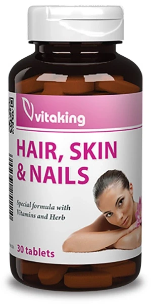 Vitaking Haj, bőr, köröm komplex 30 db tabletta