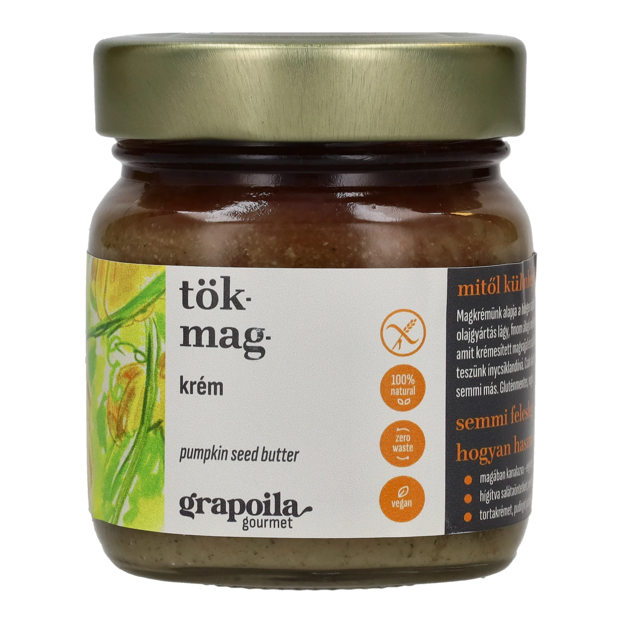 Grapoila Tökmagkrém 200 g