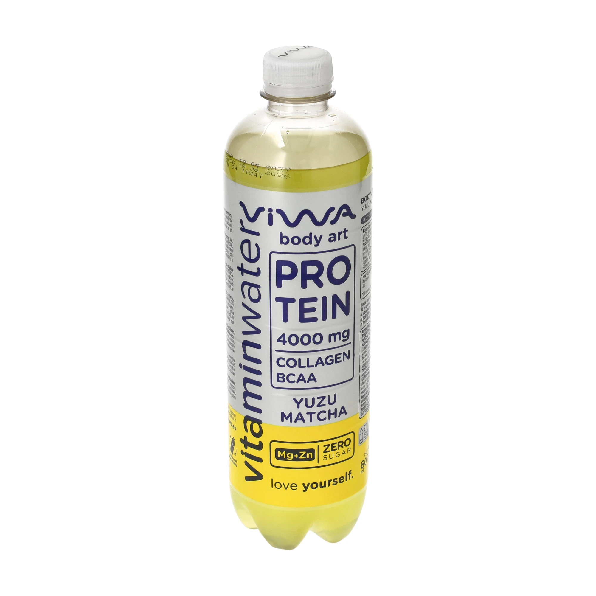 Viwa Protein Bodyart Yuzu-Matcha Zero Sugar 600ml