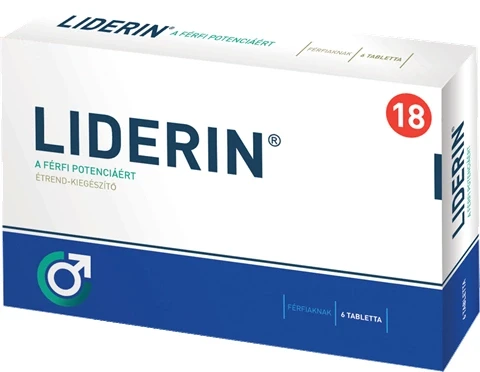 Walmark Liderin Ginsenggel tabletta 6 db tabletta