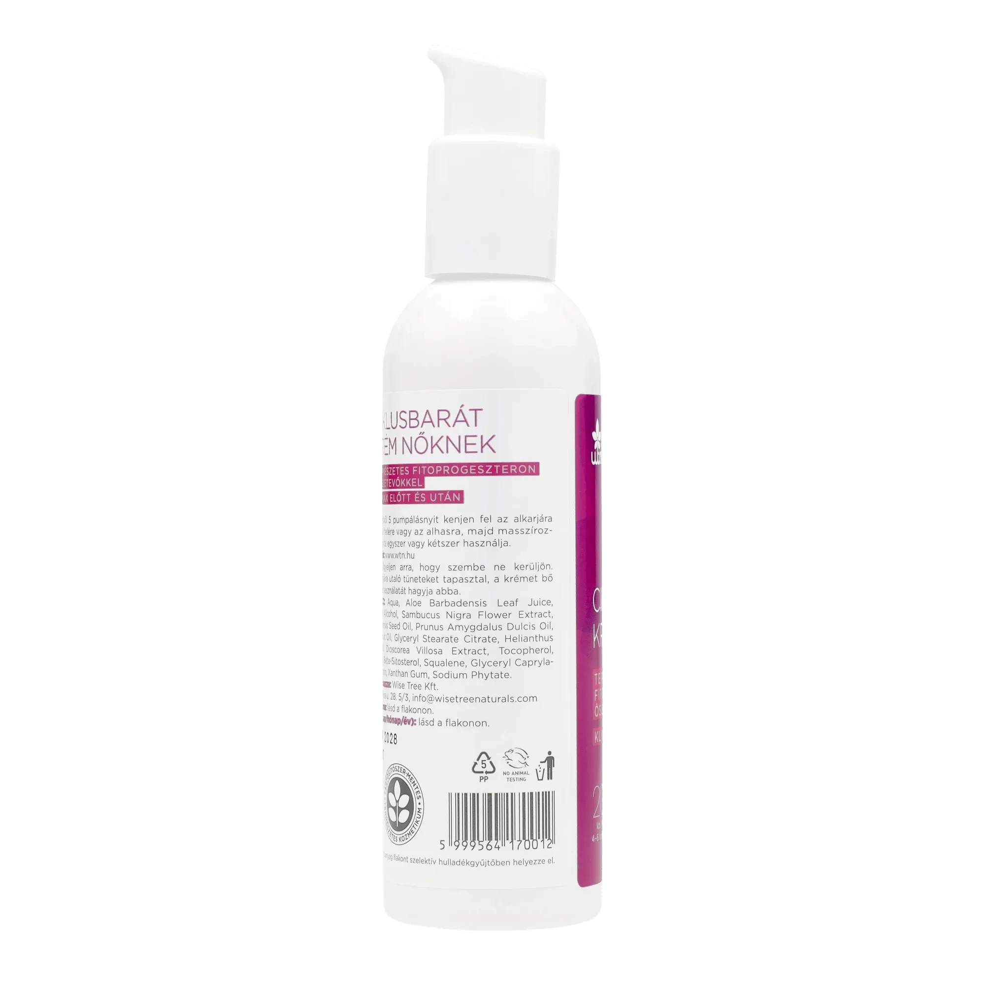 WTN Ciklusbarát krém nőknek 200ml