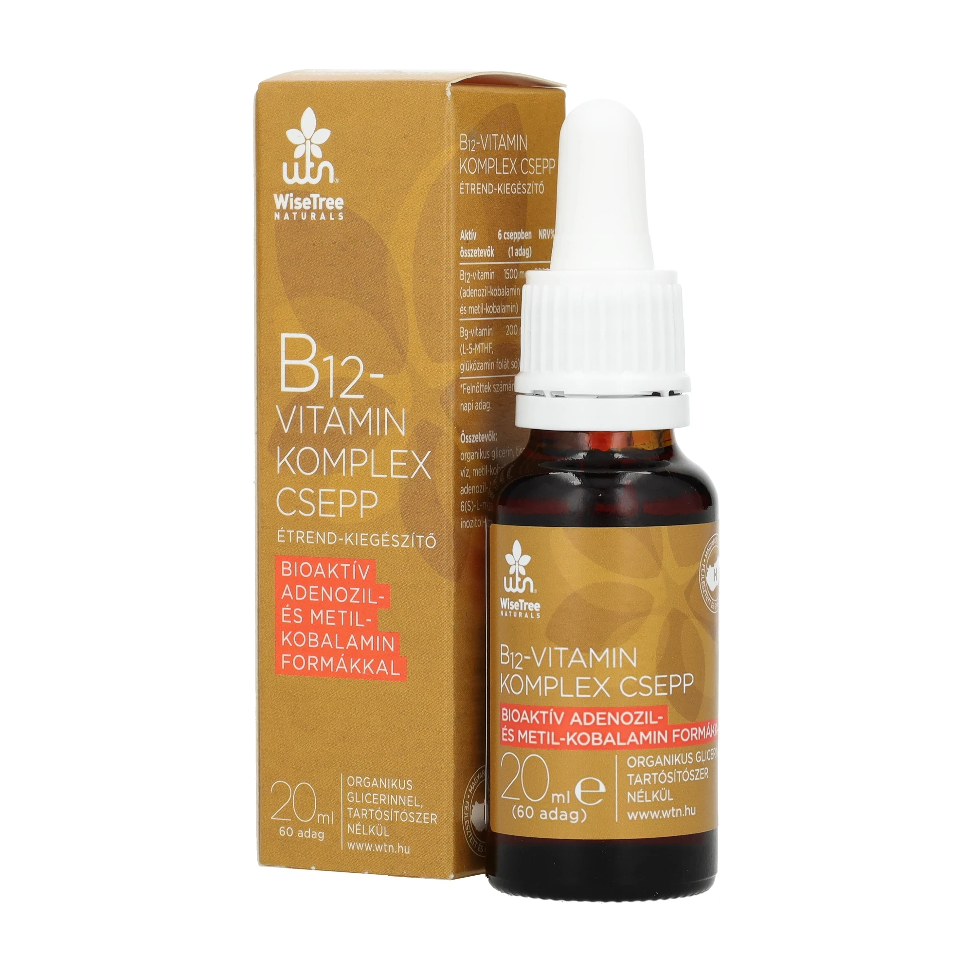 WTN B12-vitamin komplex csepp 20ml