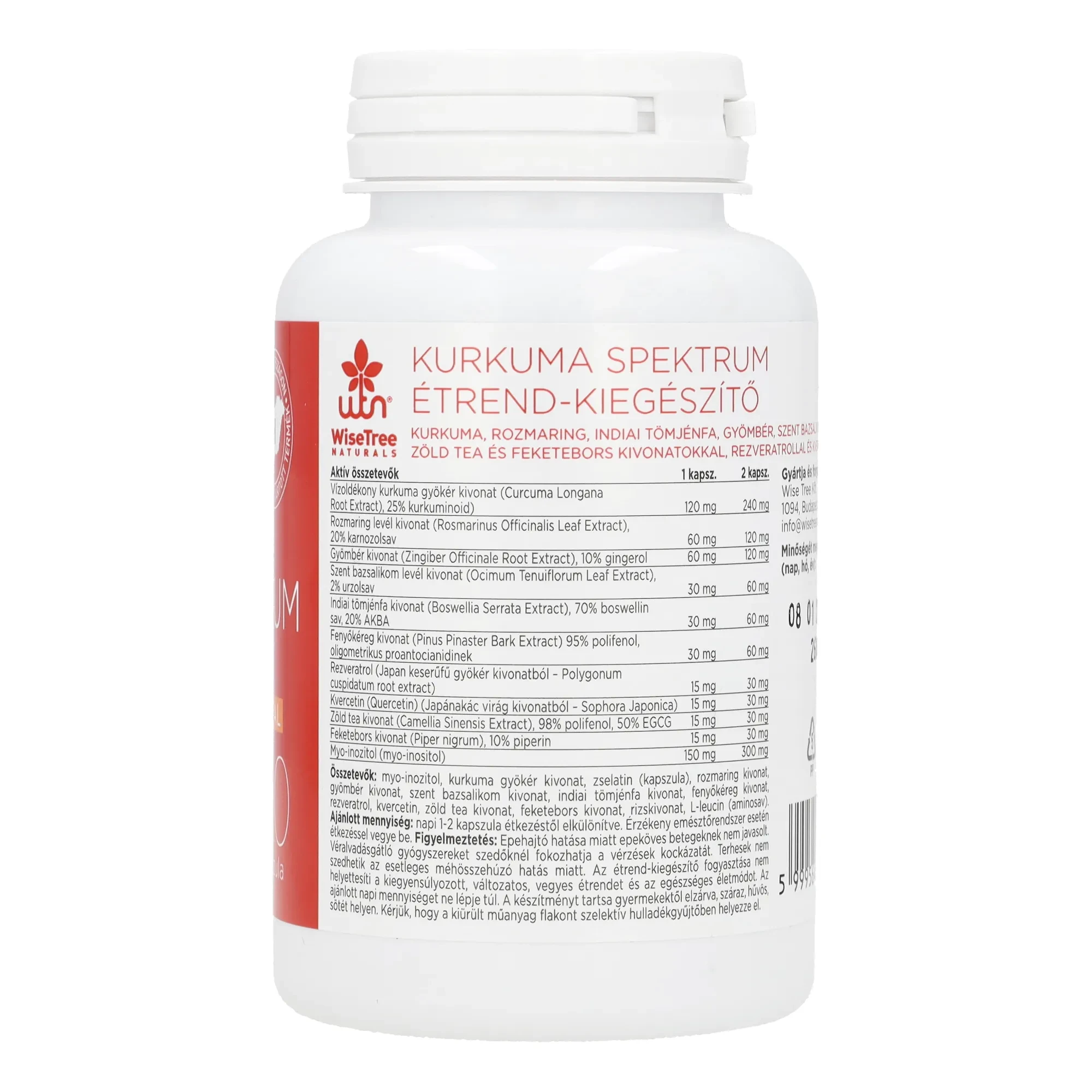 WTN kurkuma spektrum 120db