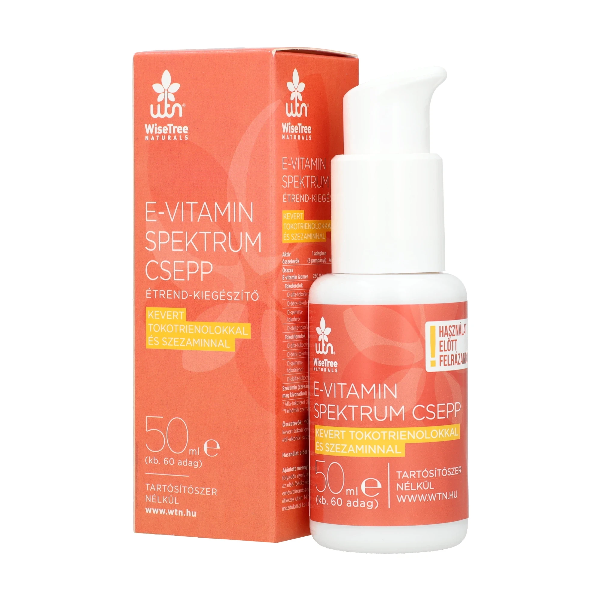 WTN E-vitamin spektrum csepp 50 ml