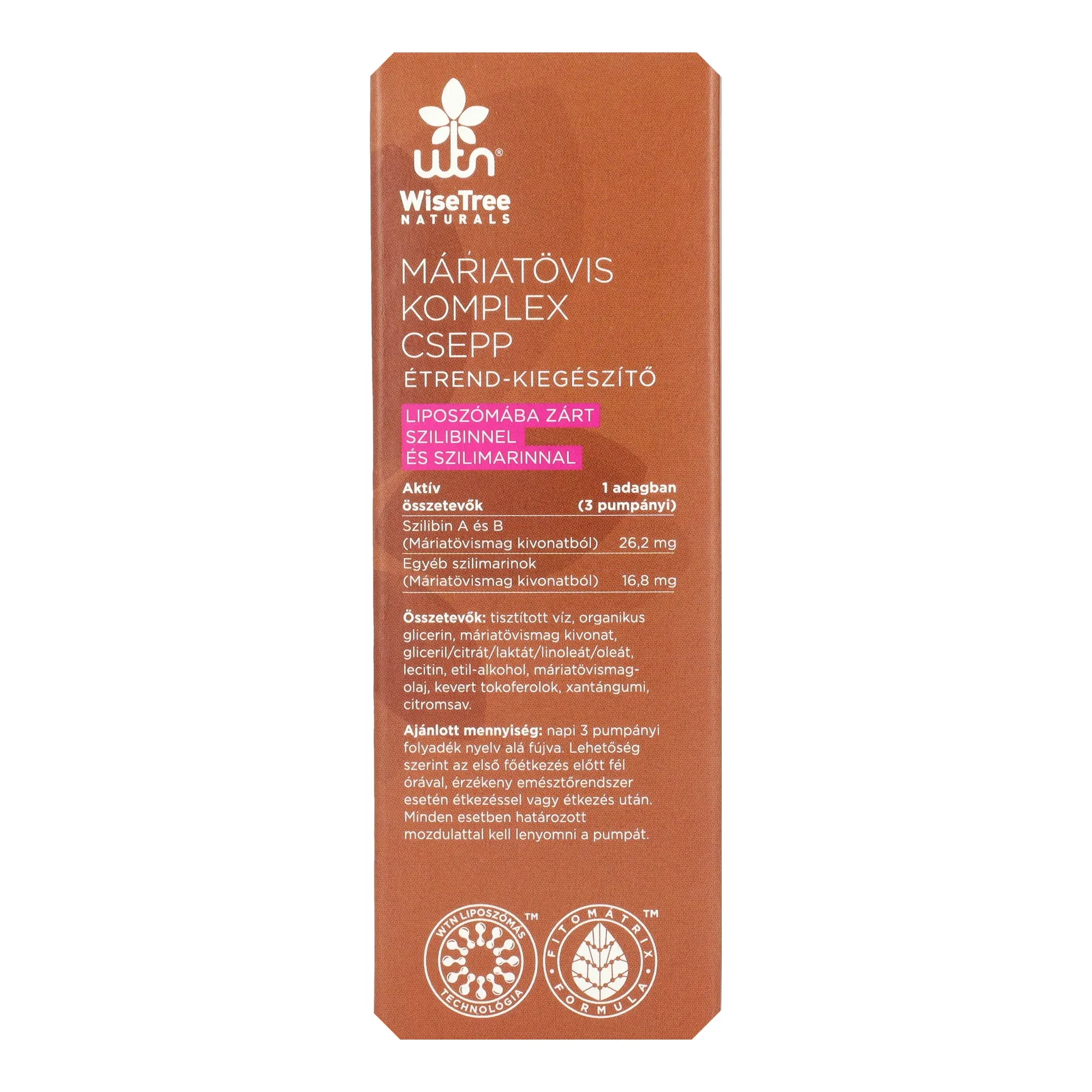 WTN Máriatövis komplex csepp 50ml