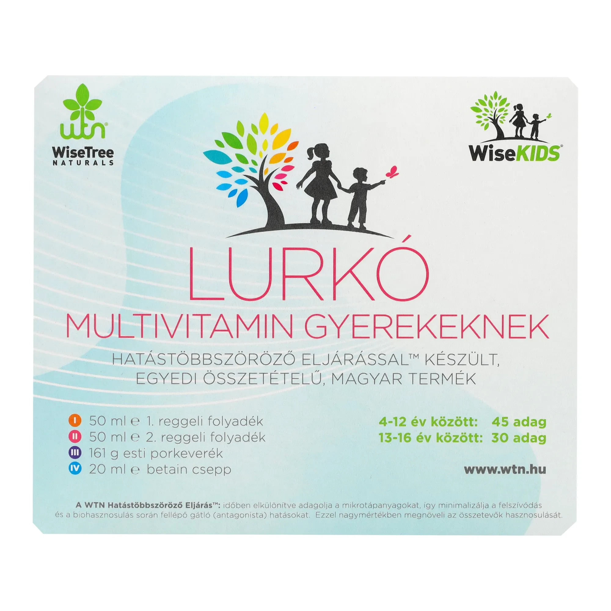 WTN Lurkó multivitamin gyerekeknek csomag