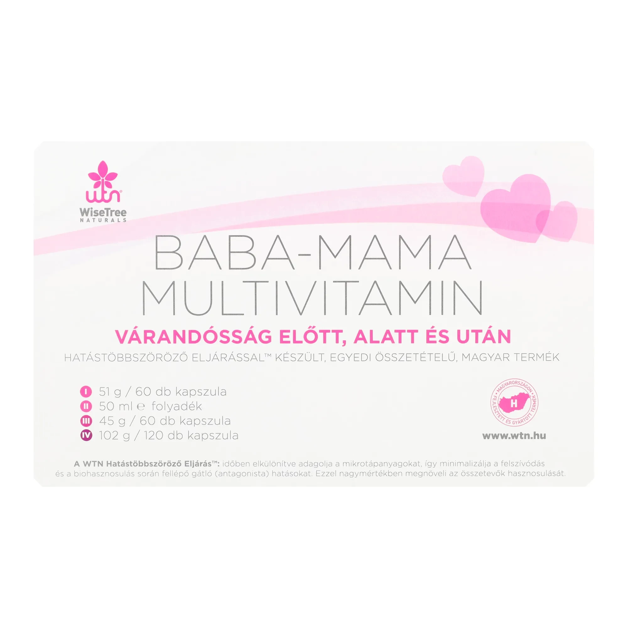 WTN Baba-Mama multivitamin 30adag
