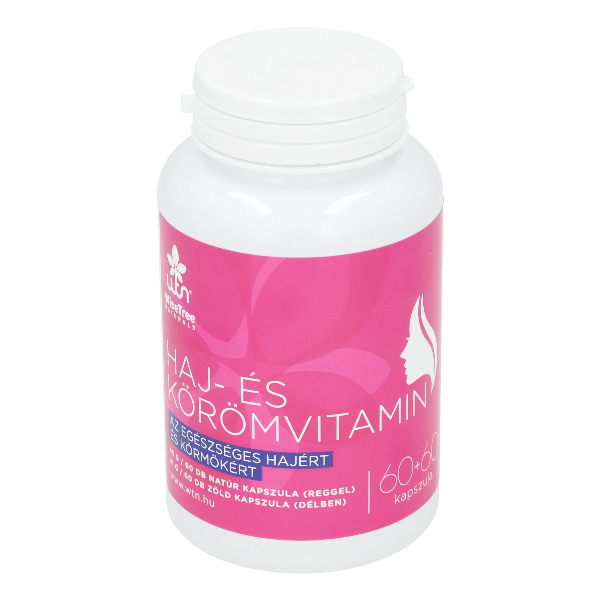 WTN Haj- és körömvitamin 60 db + 60 db kapszula 45g/41g