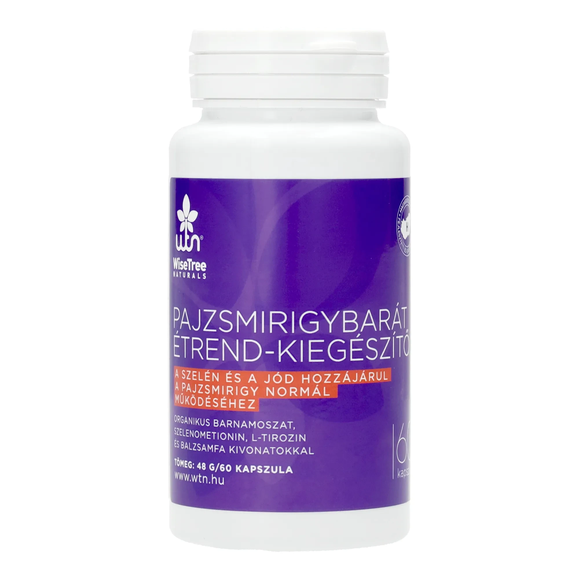 WTN Pajzsmirigybarát étrend-kiegészítő 60db