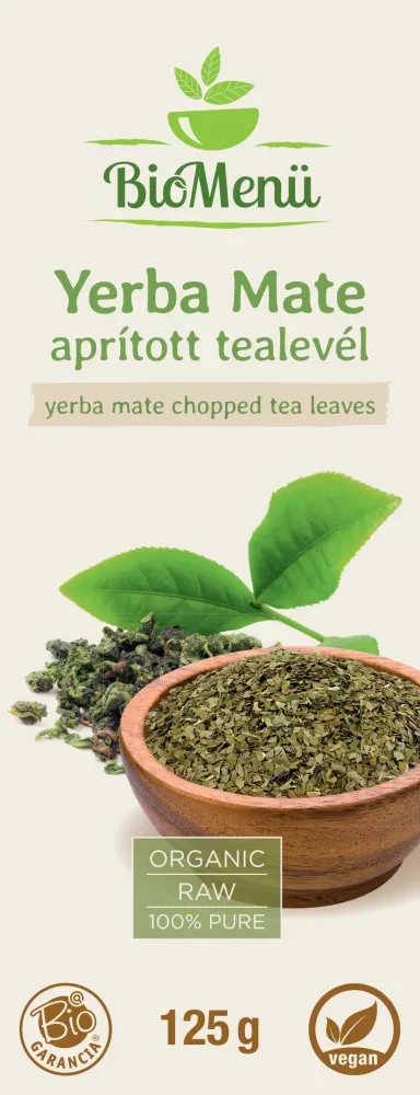 Biomenü BIO YERBA MATE Aprított Tealevél 125 g