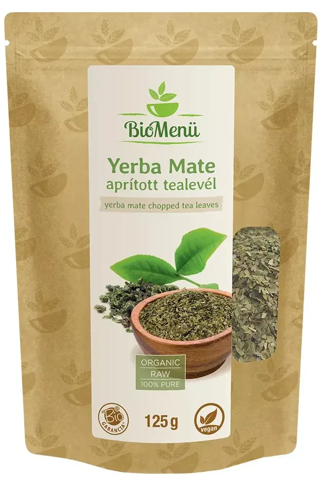Biomenü BIO YERBA MATE Aprított Tealevél 125 g