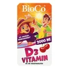 BioCo D3-vitamin 2000 NE cseresznye ízű rágótabletta 90db