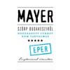 Mayer Prémium Eper szörp hozzáadott cukor nélkül 0,5l
