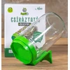 Csíráztató üvegedény zöld kupakkal 1db