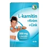 Dr. Chen L-karnitin 500mg+Króm+Cink kapszula 60db