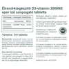 Vitaking D3-vitamin 2000 NE eper ízű rágótabletta 210 db