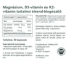 VK Magne Trio Mg+K2+D3 Vitamin 80 db