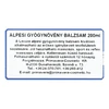 ALPENKRAUTER ALPESI GYÓGYNÖVÉNY 200ML