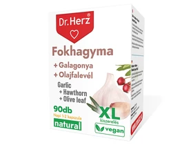 Dr. Herz Fokhagyma + Galagonya + Olajfalevél XL 90 db Kapszula