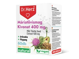 Dr. Herz Máriatövismag Kivonat 400 mg Kapszula 60 db