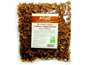 Naturgold Bio tönköly tészta fodros nagykocka teljes őrlésű 250g