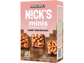 Nick's Minecraft Minis mogyorós csoki (vegán) 8x20 g