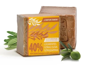 Natur Tanya Szín szappan Babérolajjal 40% 200g (Najel Aleppo)