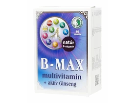 Dr. Chen B-Max Multivitamin + Aktív Ginseng tabletta 40db