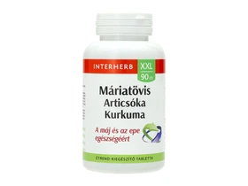 Interherb XXL MÁRIATÖVIS & ARTICSÓKA & KURKUMA tabletta 90db
