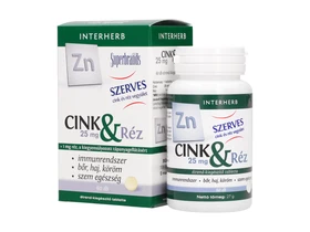 Interherb Szerves Cink és Réz 60db