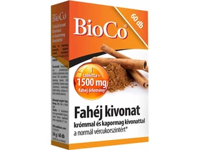 BioCo Fahéj kivonat tabletta 60db 1500mg