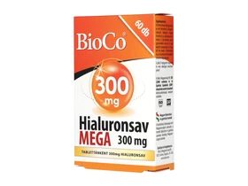 BioCo Hialuronsav MEGA 300 mg 60 db tabletta