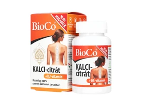 BioCo Kalci-citrát+D3-vitamin 90db