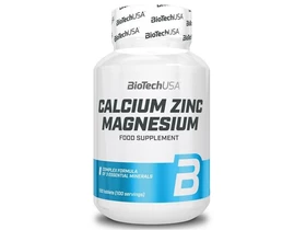 BioTech USA Kalcium Magnézium Cink 100 db tabletta