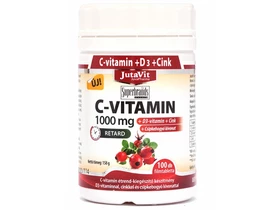 Jutavit C-vitamin 1000 mg + D3-vitamin tabletta 100 db