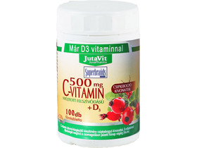 C-vitamin 500mg nyújtott felsz.+csipkeb.+D3-vitamin filmt. 100db