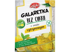 Celiko Glutén- és cukormentes tortazselé (Citrom) 14g