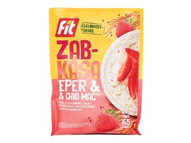 Fit reggeli zabkása chia maggal eperrel ízesítve 65 g