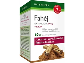 INTERHERB NAPI1 Fahéj Extraktum 200mg +króm 60db