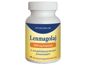 Interherb VITAL Lenmagolaj kapszula 48 db