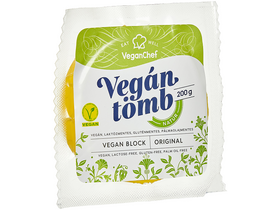 VeganChef Növényi Natúr Tömb 200g