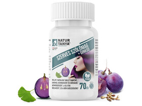 Szerves Szőlőmag -95% OPC tartalom 70db (Natur Tanya)