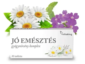 Vitaking Jó emésztés tabletta 30 db