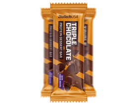 BioTech USA Protein Dessert Bar Triple Chocolate 50 g
