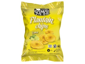 Plantain (főzőbanán) chips lime 70g SAMAI