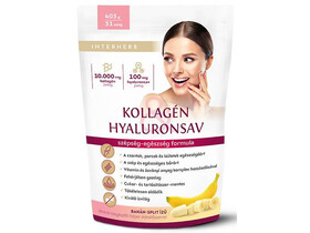 Interherb Kollagén&Hyaluronsav italpor Banán-Split ízű 403g